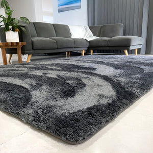 Muscle Mat Deluxe Shaggy Relax Mat Dark Grey Shagpile Rug which is Best Shaggy Relax Mat of Australia