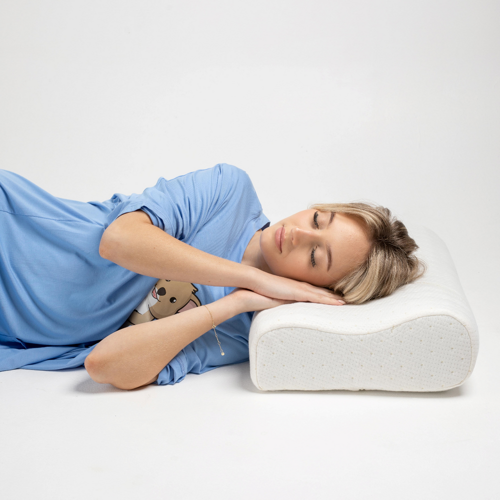 The Muscle Mat Sleeping Pillow - Side Sleeper - Muscle Mat Adjustable Foam Pillow which is Best Adjustable Foam Pillow of Australia