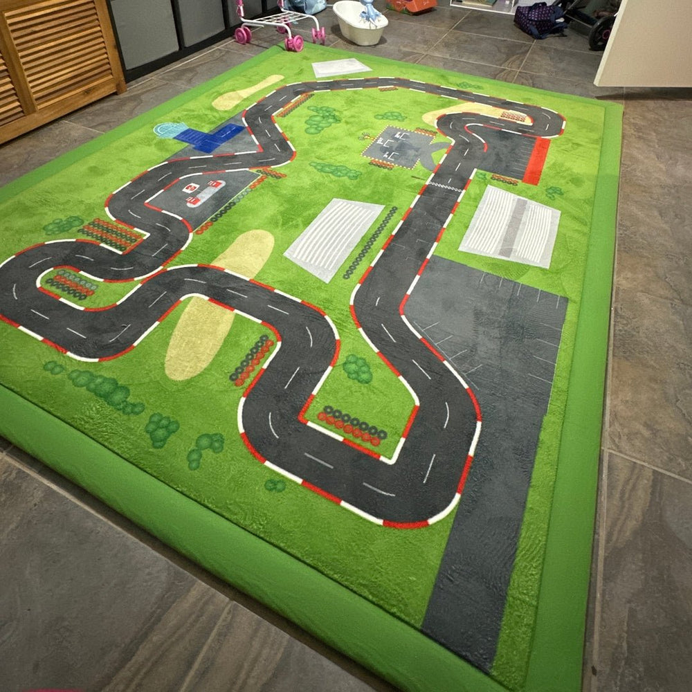 Race Track Play Mat Relax Muscle Mat